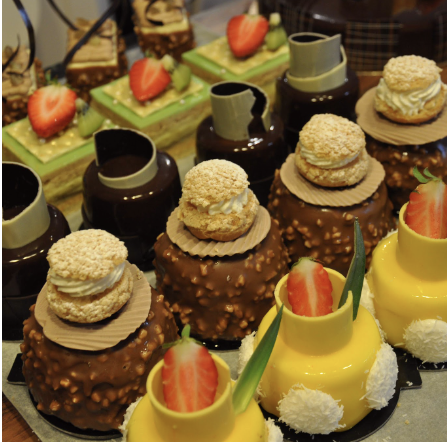 Petits gâteaux modernes