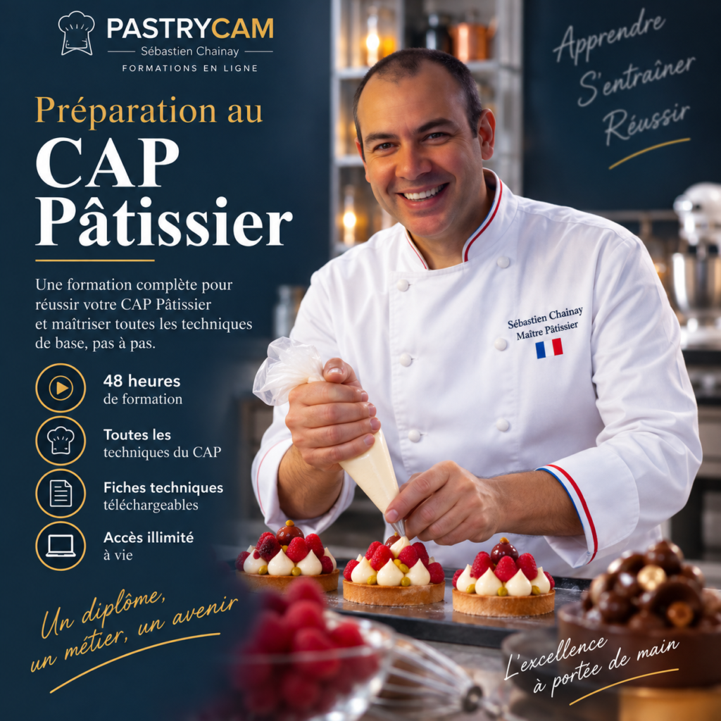 Formation CAP pâtissier en ligne