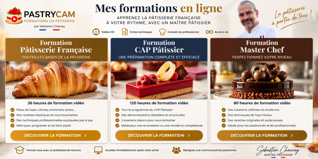 Les formations Pastrycam